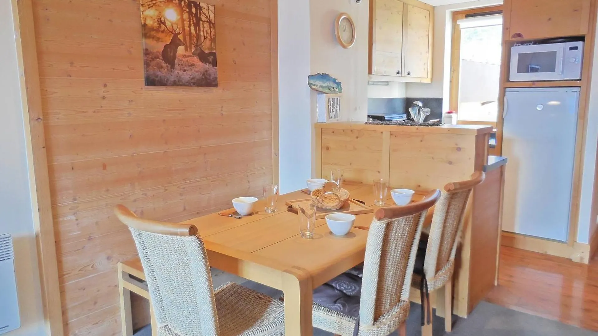 Appartement Spacieux 3 Pieces, 6 Pers, La Plagne - Fr-1-353-33 דירה